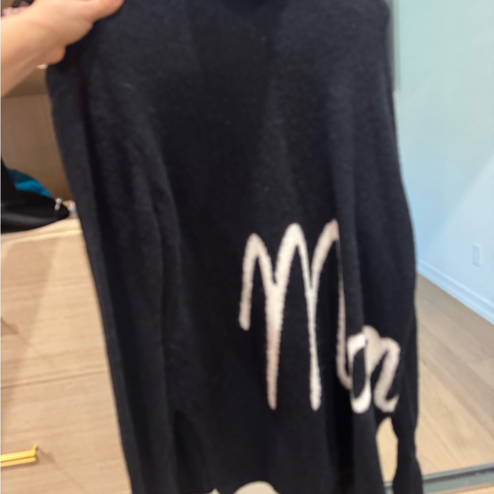 Moncler Dark Knit cashmere blend sweater